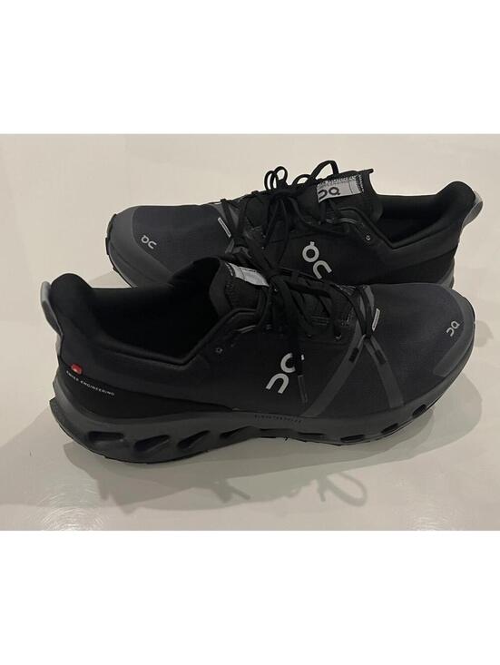 On Running Men\'s Cloudsurfer Trail Waterproof Running Shoes Black/Eclipse US 14 main image 11
